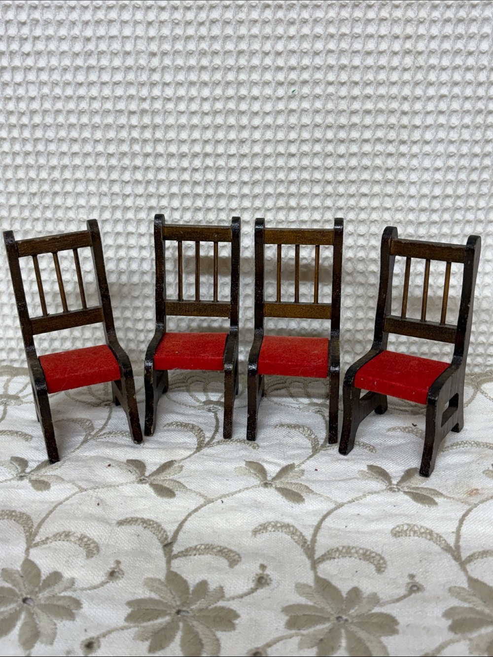 Dollhouse wooden chairs